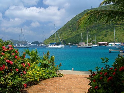 Tortola’s Sopers Hole © SW